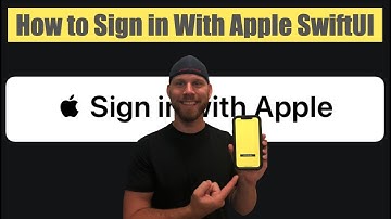 How to Sign in with Apple in SwiftUI App. (Firebase as the backend)