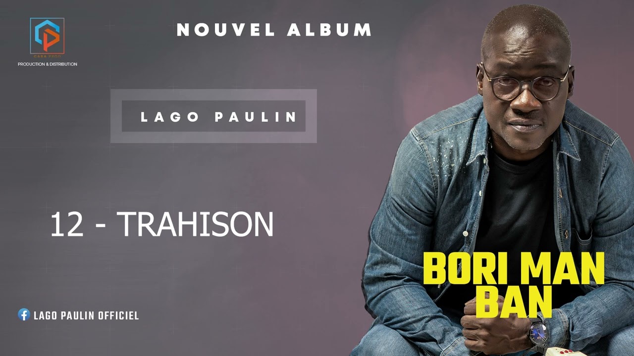 Watch LAGO PAULIN - TRAHISON (AUDIO) on YouTube Watch LAGO PAULIN - TRAHISON (AUDIO) on YouTube