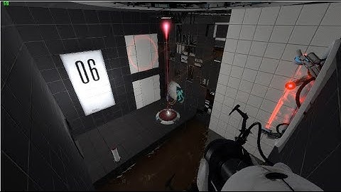 My first Portal 2 map (work in progress) full hammer.