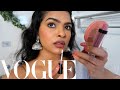 pretending i'm in a VOGUE beauty secrets video | Indian Desi Glam Look | Shalini Mandal