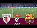 [LIVE] Athletic Club vs Barcelona La Liga 25/26 Full Match - Video Game Simulation