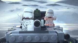Мульт First Order Snowspeeder LEGO Star Wars 75100 Product Animation