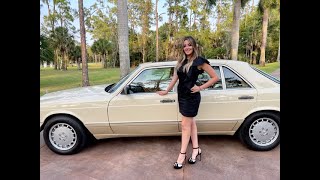 1989 Mercedes-Benz 420Sel, A True Survivor, Only 36494 Miles, Call 239-263-8500 For More Info