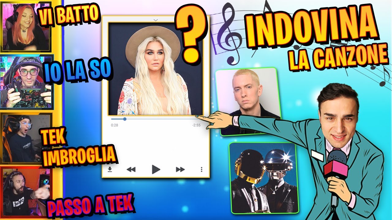 TEKNOYD IMBROGLIA NEL MUSIC QUIZ e EZEKTOOR IMPAZZISCE 🤣