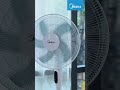 Embrace the breeze of Holiday season with the gentle cooling system of the Midea DC Electric Fan.