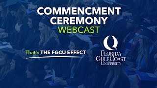 2017 FGCU - Fall  Commencement  9 AM