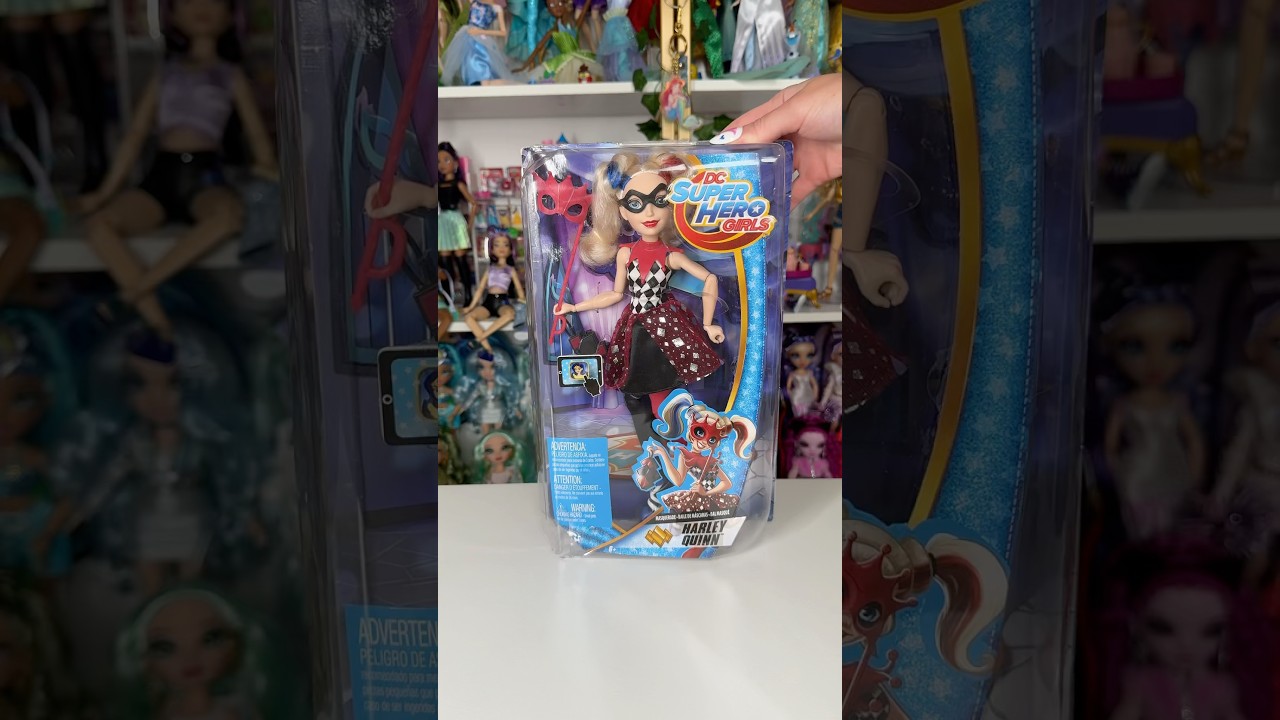 DC Superhero Girls Masquerade Harley Quinn Doll 