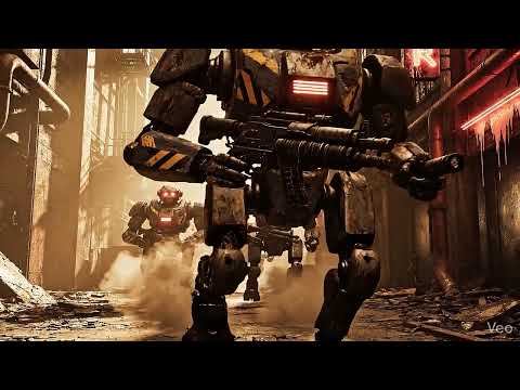 RA - Enough f. Dustin Bates Synthwave Remix. AI Clips-Human Edited