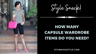 How Many Capsule Clothing Items Do You Need?
