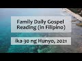 Today's FAMILY GOSPEL (In Tagalog) 
