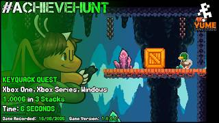 #AchieveHunt - KEYQUACK QUEST (Xbox One, Xbox Series, Windows) - 1,000G in 6 SECONDS!
