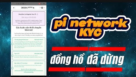 Pi network đồng hồ đếm ngược sẽ dừng khi ??? #investtv #pinetwork #coin #crypto #airdrop