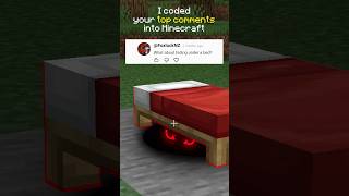I added Bed Monsters to #minecraft #cursedminecraft #minecraftmemes