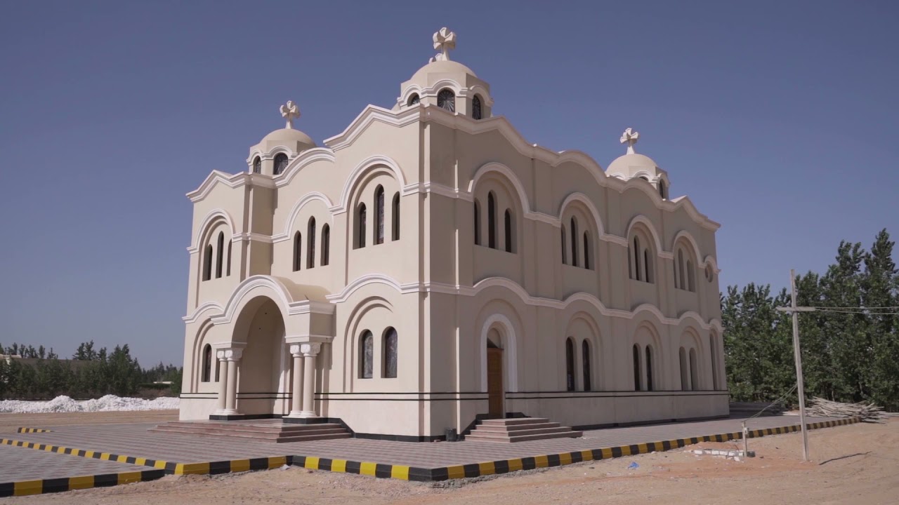 برومو تحضيرات يوم تدشين كاتدرائية دير الشهيد العظيم مار جرجس بالخطاطبة