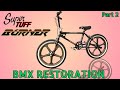 Custom Retro Raleigh Super Tuff Burner BMX Rebuild - Part 2