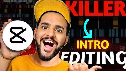 How to edit Killer Intro like Fukra Insaan in Capcut mobile 😎 Text Behind