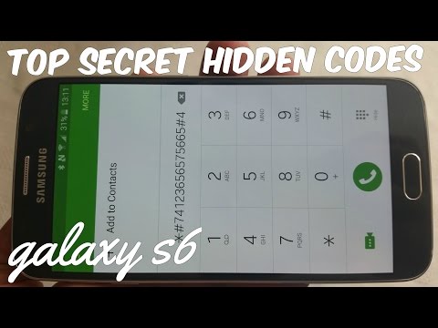 Samsung Galaxy S6 Hidden Secret Codes Very Usefull