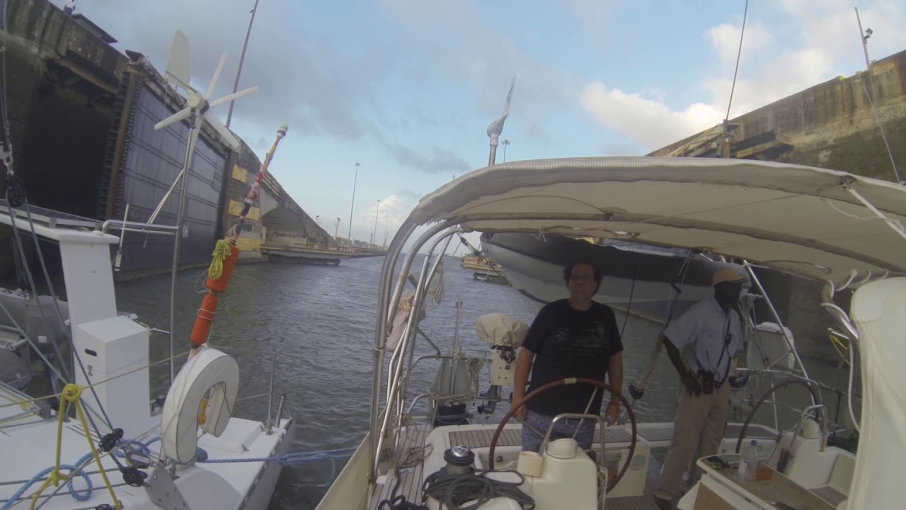 Panama Canal - La prima chiusa di Gatun