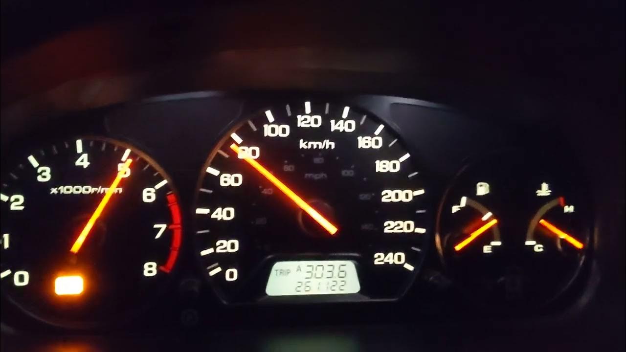 Honda accord 2.3 vtec 5 speed 2002 0-150 km/h - YouTube