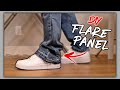 How to Add a FLARE PANEL to your Jeans | JULIUS