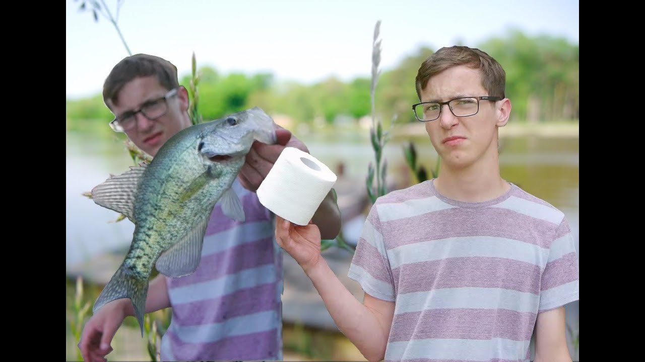 Can you catch fish with toilet paper? YouTube