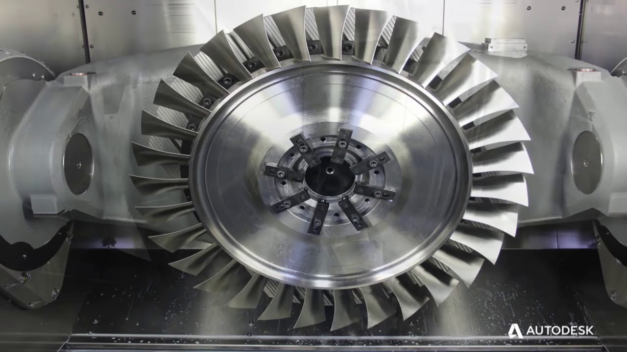 PowerMill Blisk Manufacturing