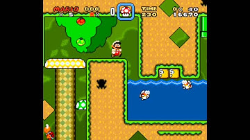 SMW Custom Level: Mushroom Plains