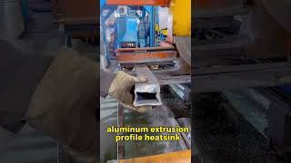 Custom Aluminum Extrusion Process | Industrial Heat Sink Profile Production #manufacturing