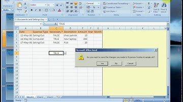 ExcelExperts.com - Teach Yourself Excel Lesson Save A File  - Save A File
