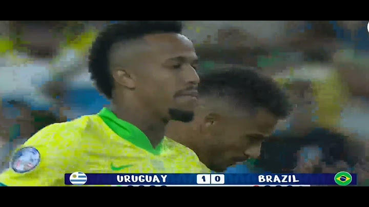 Uruguay 0-0 Brazil (4-2 on pens)