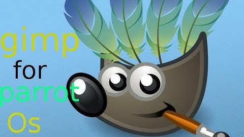 how to install gimp on parrot sec