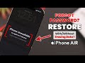 Forgot your iPhone AIR Passcode! Unlock Passcode