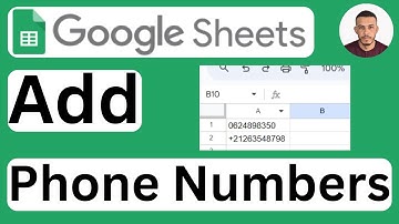 How to Add Phone Numbers in Google Sheets - Easy to Follow