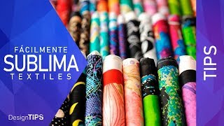 Cómo hacer SUBLIMACIÓN en TELA [Estampado de Estolas]