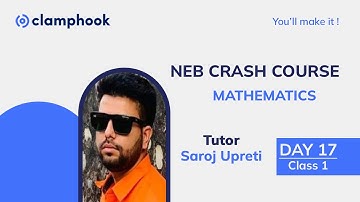 NEB Crash Course | Day 17 | Class 1 | Mathmatics | Application of Derivatives  | Saroj Upreti