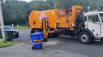 The Incredible Long Reach of a Labrie Automizer Side Loader