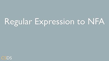 Regular Expression to NFA Conversion