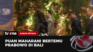 Momen Prabowo Jalan Bareng Puan di WWF | Kabar Petang tvOne