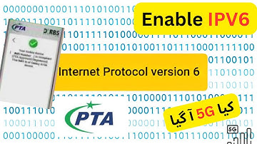 how to enable ipv6 on mobile | ipv6 pta | ipv6 5g @naeemkhantech