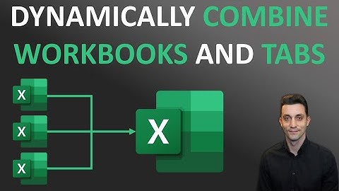 Excel Tips - Combine Multiple Tabs or Worksheets into One | Power Query