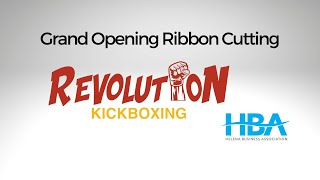 Revolution Kickboxing Grand Opening Ribbon Cutting 2/4/22, Helena AL