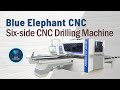 Automatic 6 side boring drilling machine for woodworking furniture