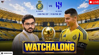 CONGRATULATIONS CRISTIANO FOR WINNING 🏆 Al Nassr vs Al Hilal LIVE Watchalong @allroundfootball1