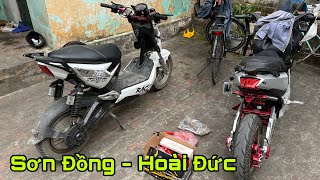 Combo chống đi học muộn và cho Mẹ đi chợ || Xe Điện