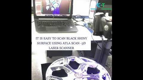 AtlaScan   3D LASER SCANNER   Shiny & Black Part