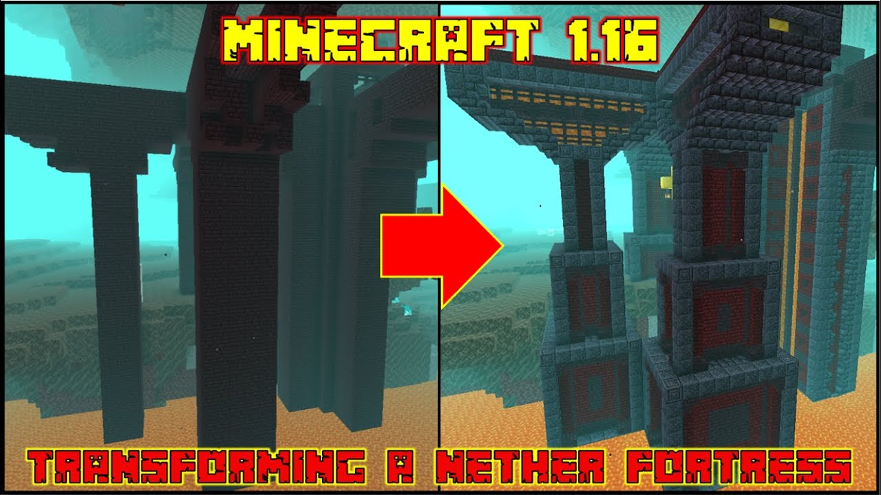 1.16 Nether Fortress Remake Minecraft Map