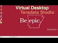 Steps to Access Virtual Desktop for Teradata Studio | Walton College