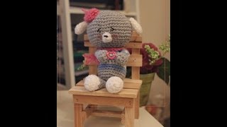 Собачка - амигуруми 3 часть - вяжем туловище и ручки Собачка - амигуруми 3 часть - вяжем туловище и ручки