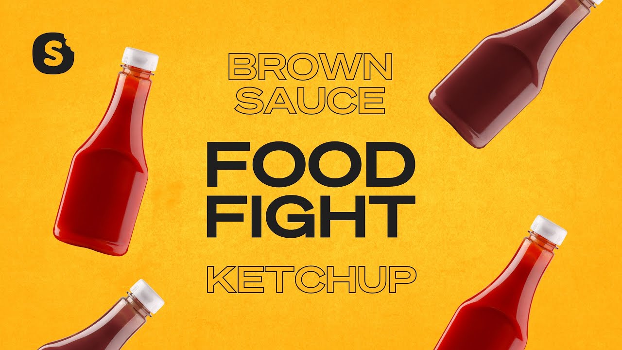 Brown sauce vs ketchup Food Fights YouTube