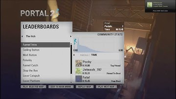 Portal 2 Speedruns Funnel Intro 15.45